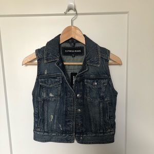 Denim Vest - Dark Wash